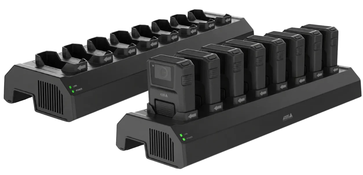 AXIS W701 Mk II 8-bay docking station charging