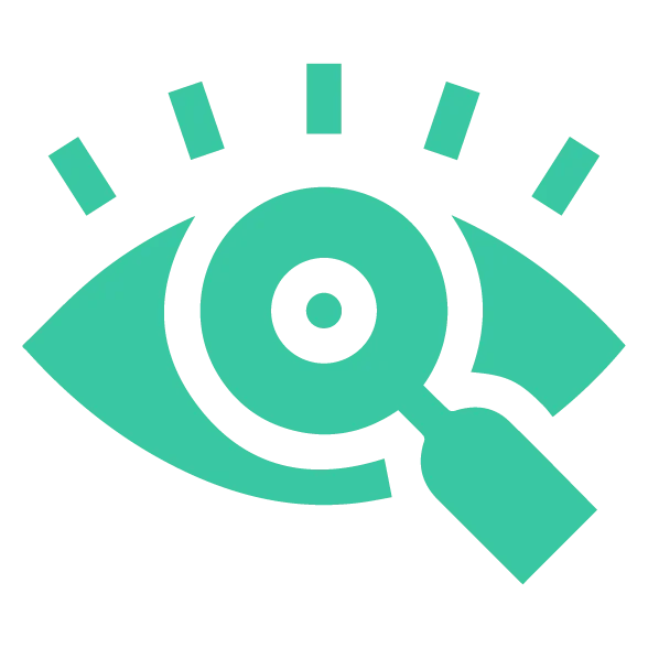 Eye and magnifier icons representing day and night image quality for the AXIS M10 Box Camera Series.
