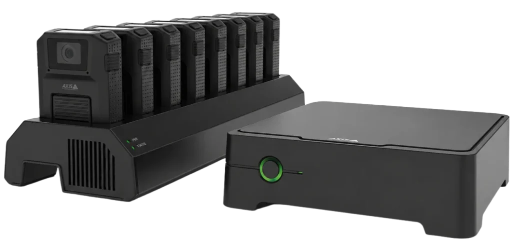 Genetec body-worn camera docking station