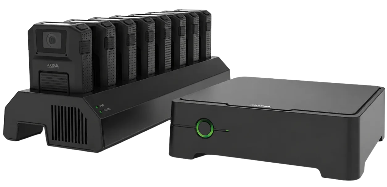 Genetec body-worn camera docking station