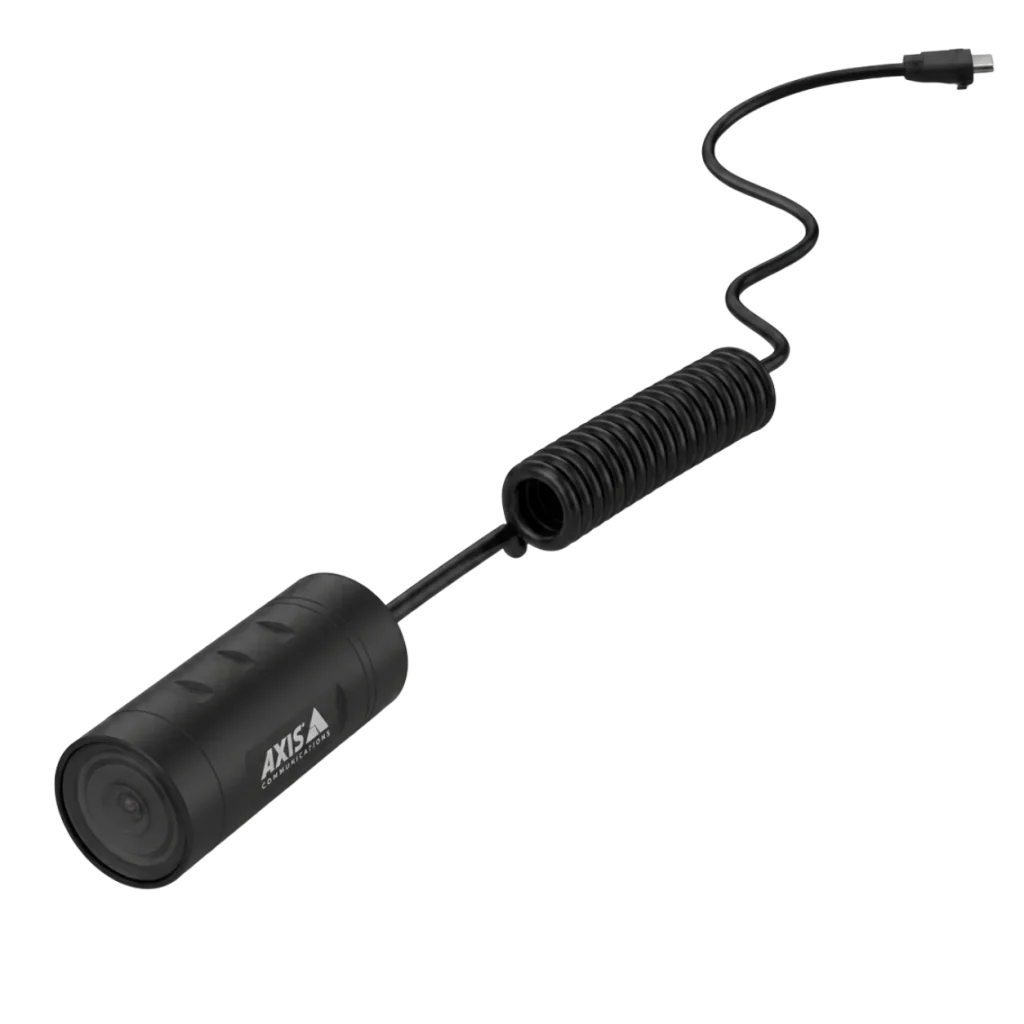 axis tw1200 body worn mini bullet sensor angled view