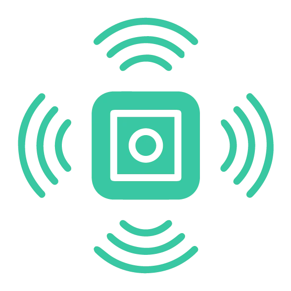 body worn mini sensor sirix icon.