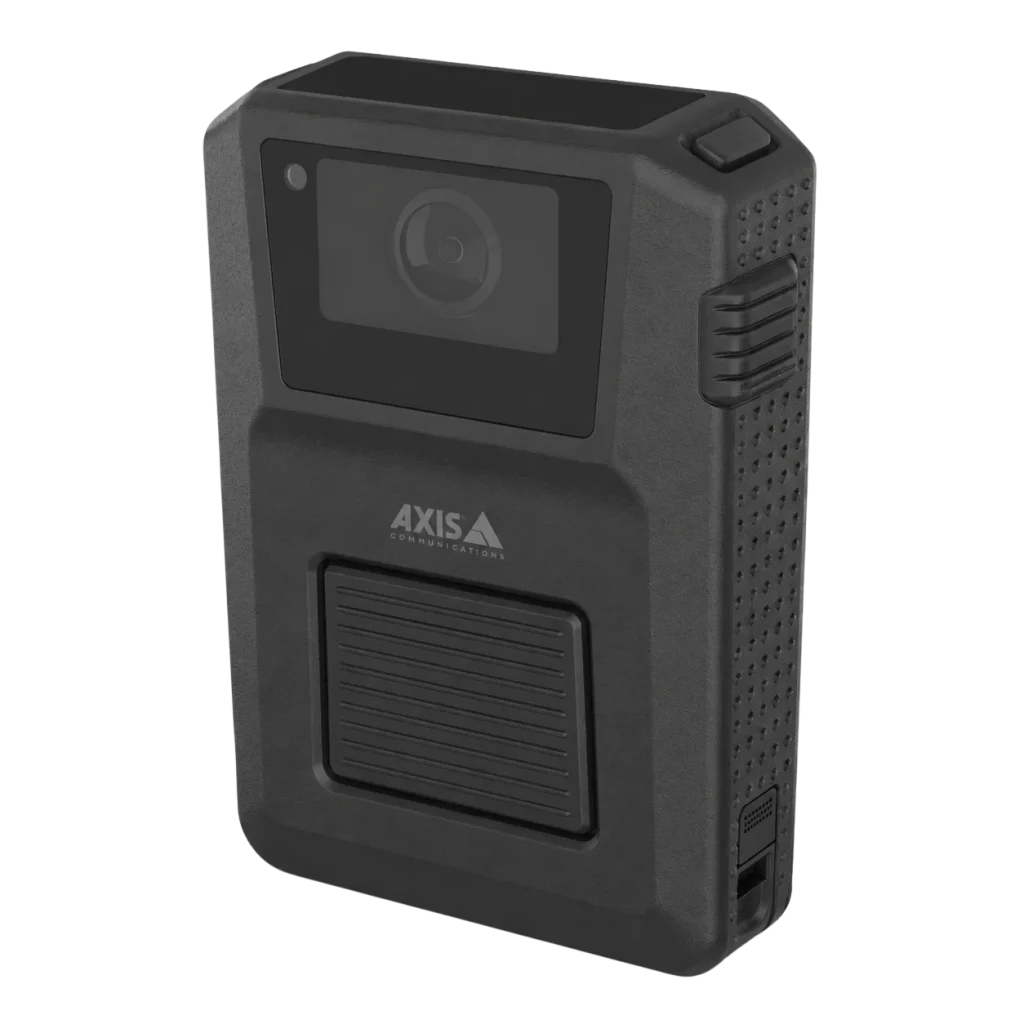black axis w120 wearable security camera front view