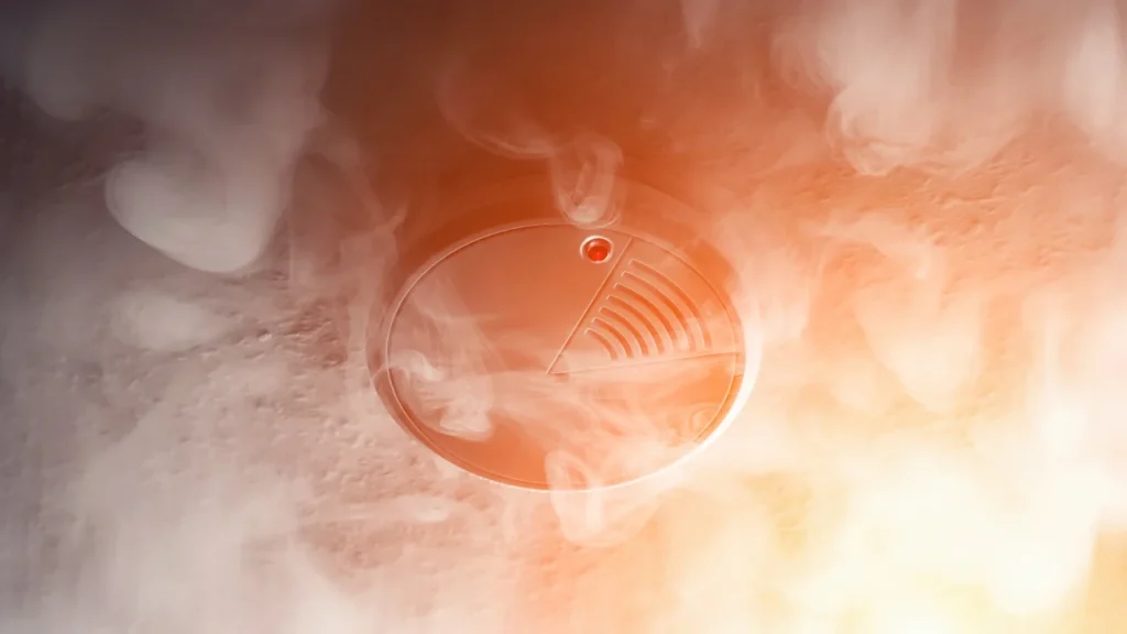 capteur du système détecteur de fumée