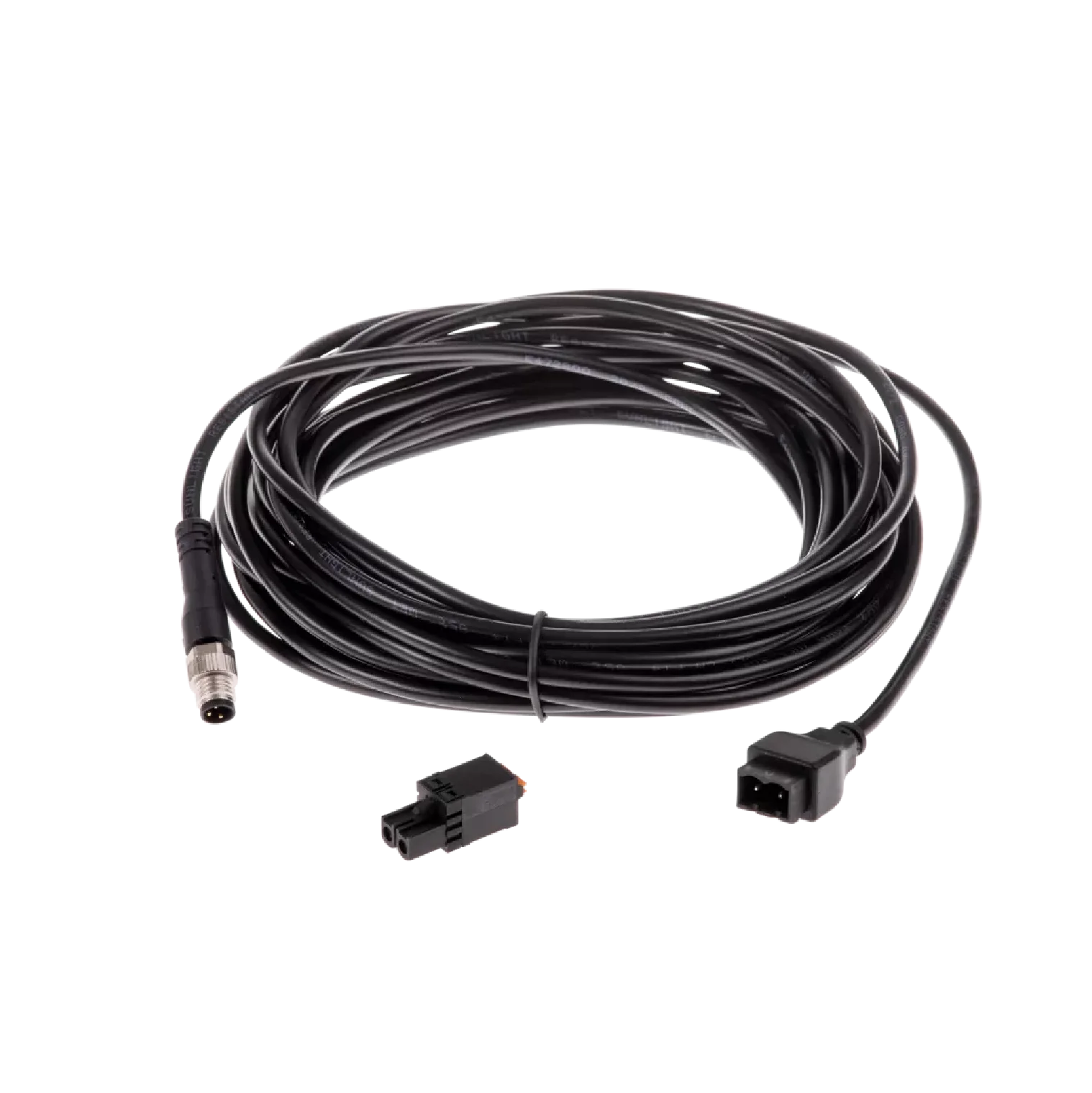 Power cable with connectors for security equipment.