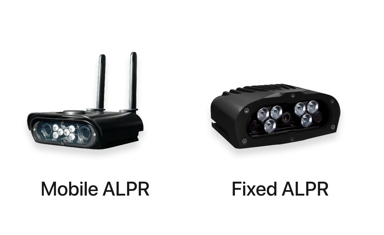 Sirix mobile and fixed ALPR camera units