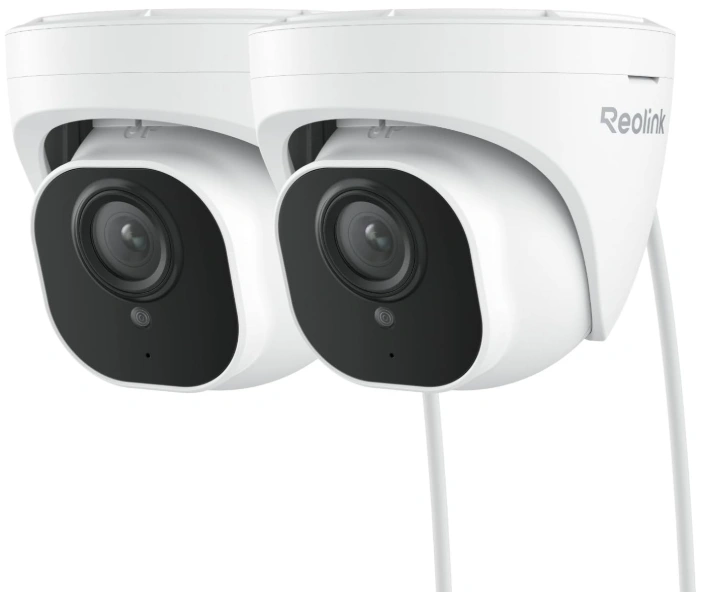 Reolink dual-pack of security cameras for business monitoring.