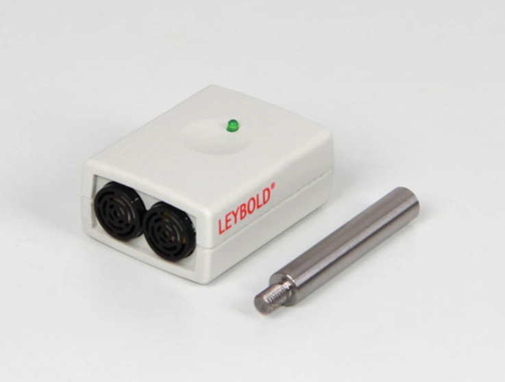 Ultrasonic sensor for motion detection in industrial applications.
