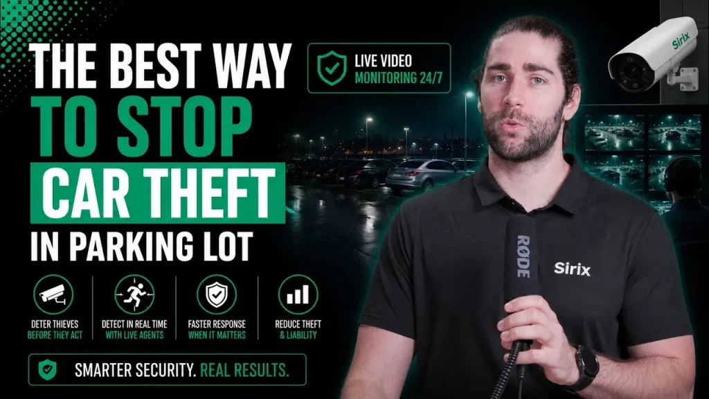 THE BEST WAY TO STOP CAR THEFT IN PARKING LOT video